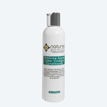 ProGrow - Apple Cider Vinegar Conditioner-Adds Volume, Flexibility, Stops Excessive Breakage-Shedding, Untangles, Thickens Hair Shaft, Soothes Irritation-Itchiness anti-Dandruff, Anti-Fungal For Men And Women
